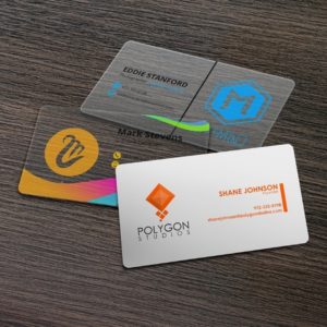 Transparent_Plastic_Business Cards