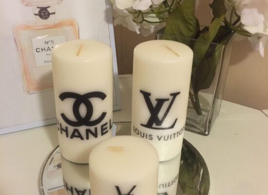 make your own candle labels Modern DIY Chanel Candle studio apartment ideas Pinterest
